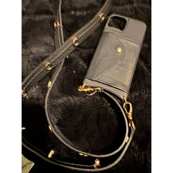 Bandolier iPhone 13 donna wallet case &Thick nova multi ring strap/belt nwt